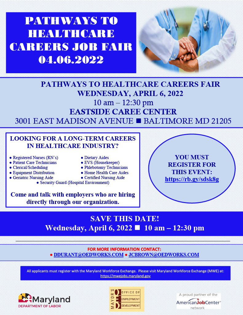 Pathways to Healthcare Careers Job Fair Southwest Partnership